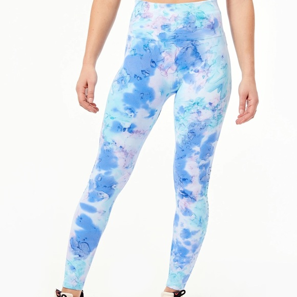 Carbon38 Pants - Spiritual Gangster Self Love Tie-Dye Leggings
